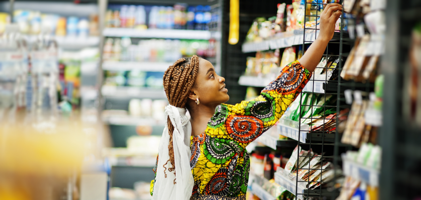 Woman in Store