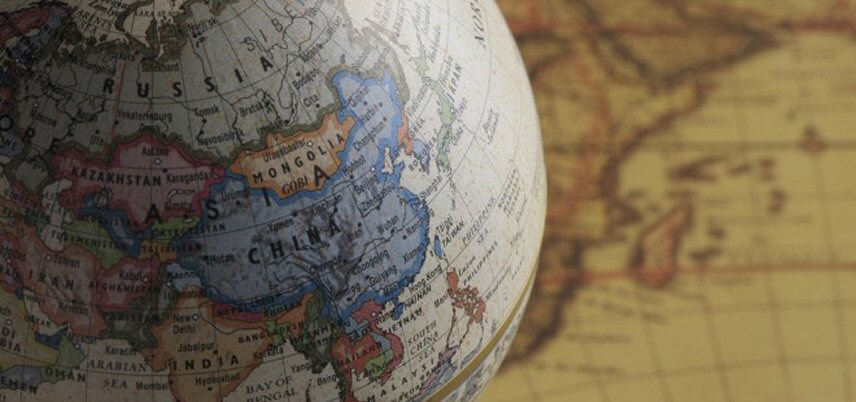 globe and map