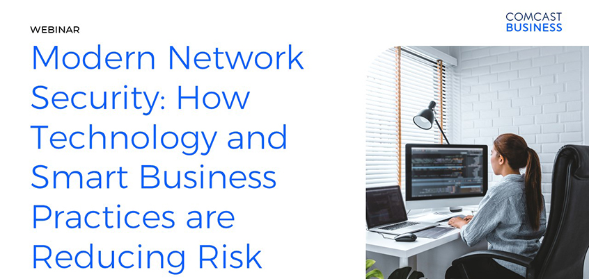 Cover slide: Modern Network Security Webinar
