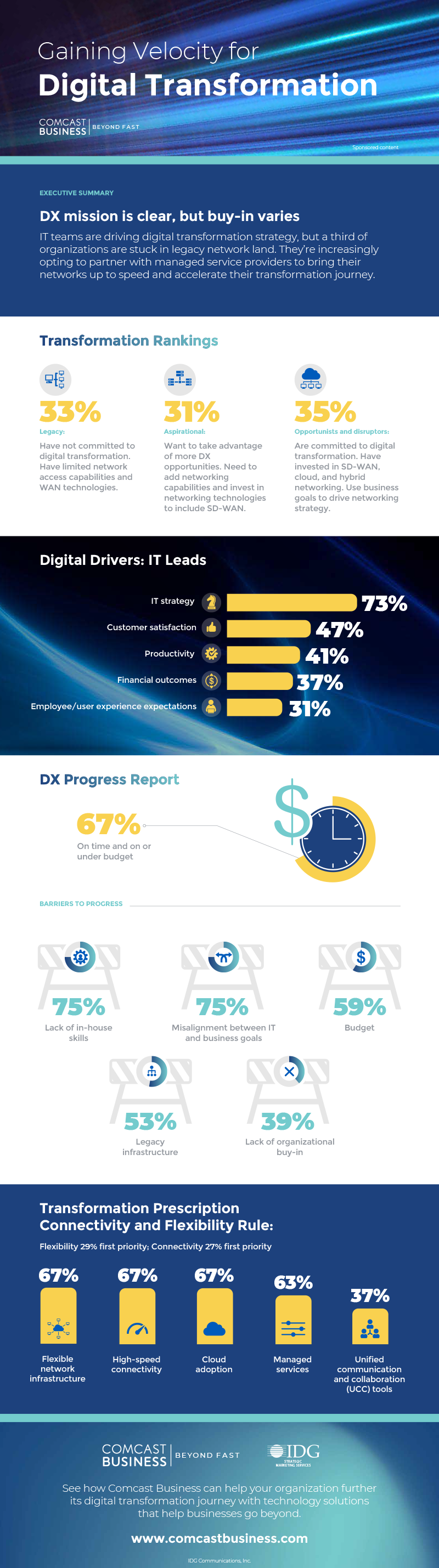 Digital Transformation Infographic